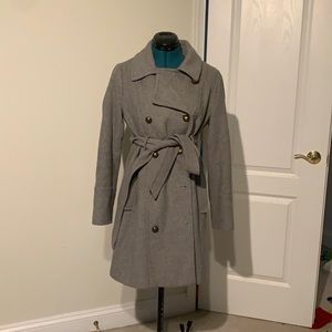 Grey Maternity Coat